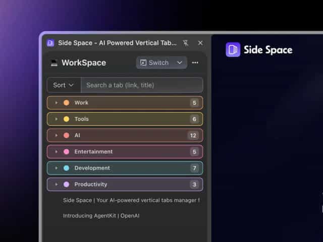 Card swap demo screenshot 1
